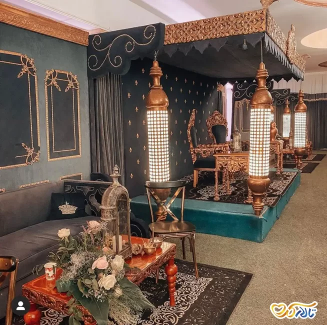 باغ تالار مجنون آزادگان قیمت منو عکس