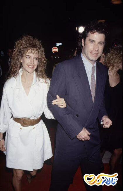 1991: John Travolta and Kelly Preston