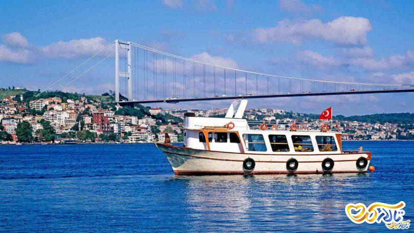عروسی در ترکیه روی کشتی