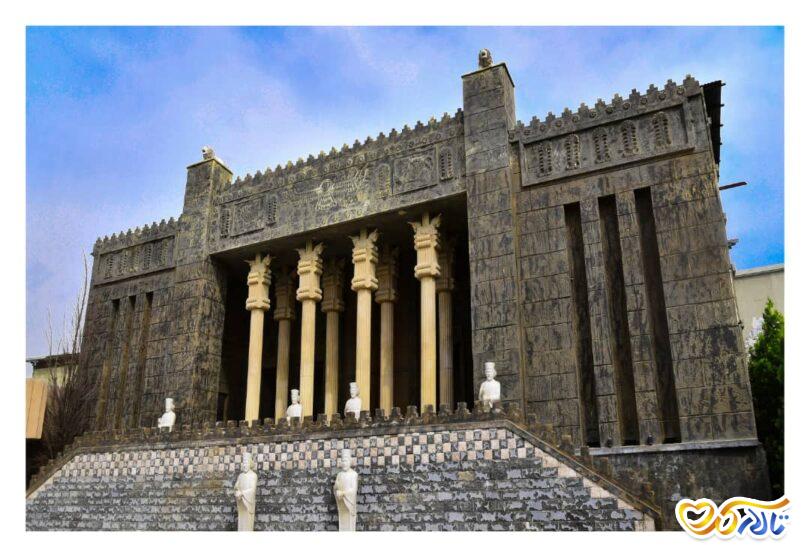 عمارت و کاخ باغ تالار فاخر