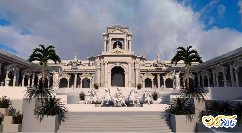 باغ تلاار فاخر, عمارت فاخر احمدآباد